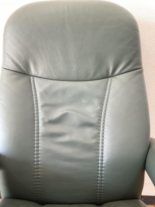 Ekornes (エコーネス) リクライニングチェアー オットマン付 グリーン ストレスレス コンサル