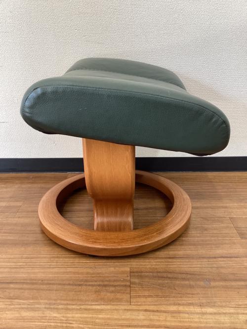 Ekornes (エコーネス) リクライニングチェアー オットマン付 グリーン ストレスレス コンサル