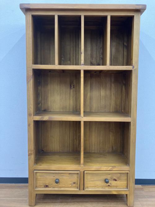 シェルフ　引き出し付 オールドパイン