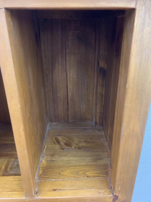 シェルフ　引き出し付 オールドパイン