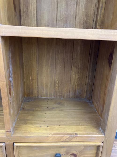 シェルフ　引き出し付 オールドパイン