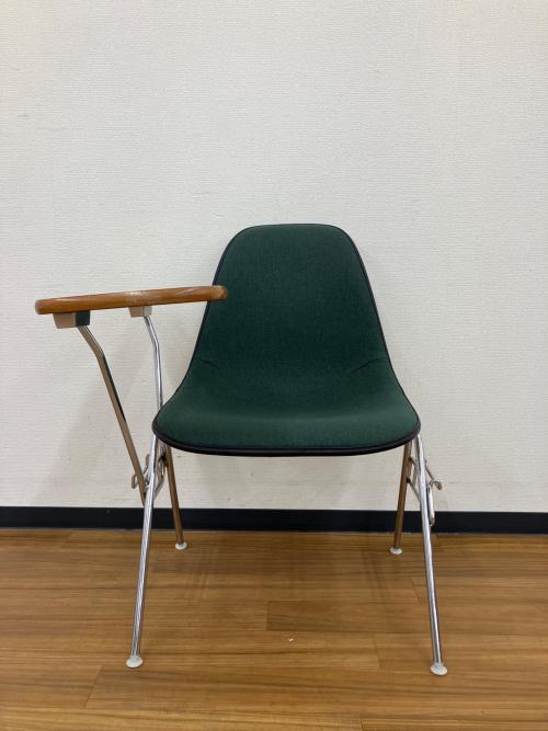 Herman Miller (ハーマンミラー) チェア スクールベース modern Furniture salesラベル (1966～90年頃) 4thスタンプ ビンテージサイドシェルチェア