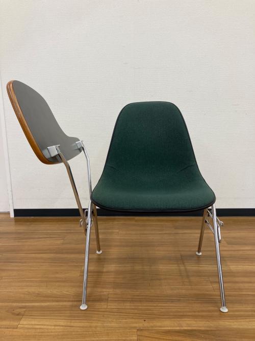 Herman Miller (ハーマンミラー) チェア スクールベース modern Furniture salesラベル (1966～90年頃) 4thスタンプ ビンテージサイドシェルチェア