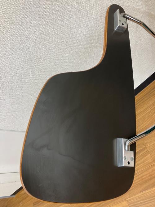 Herman Miller (ハーマンミラー) チェア スクールベース modern Furniture salesラベル (1966～90年頃) 4thスタンプ ビンテージサイドシェルチェア