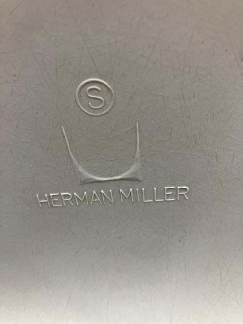 Herman Miller (ハーマンミラー) チェア スクールベース modern Furniture salesラベル (1966～90年頃) 4thスタンプ ビンテージサイドシェルチェア