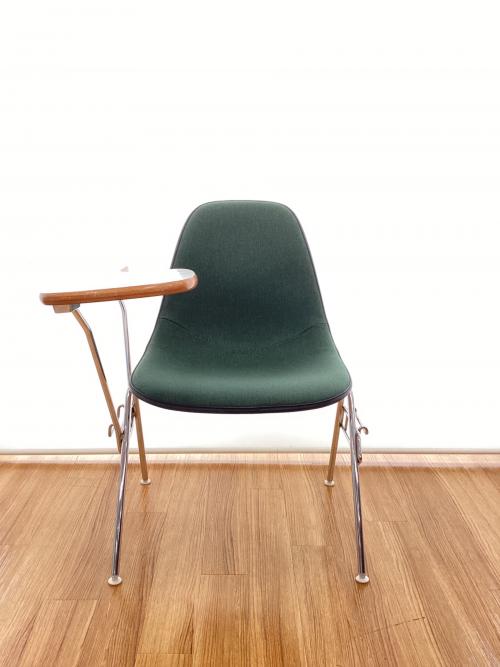 Herman Miller (ハーマンミラー) チェア スクールベース modern Furniture salesラベル (1966～90年頃) 4thスタンプ ビンテージサイドシェルチェア