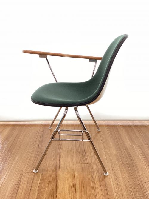 Herman Miller (ハーマンミラー) チェア スクールベース modern Furniture salesラベル (1966～90年頃) 4thスタンプ ビンテージサイドシェルチェア