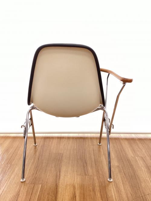 Herman Miller (ハーマンミラー) チェア スクールベース modern Furniture salesラベル (1966～90年頃) 4thスタンプ ビンテージサイドシェルチェア