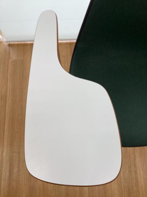 Herman Miller (ハーマンミラー) チェア スクールベース modern Furniture salesラベル (1966～90年頃) 4thスタンプ ビンテージサイドシェルチェア