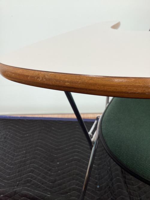 Herman Miller (ハーマンミラー) チェア スクールベース modern Furniture salesラベル (1966～90年頃) 4thスタンプ ビンテージサイドシェルチェア