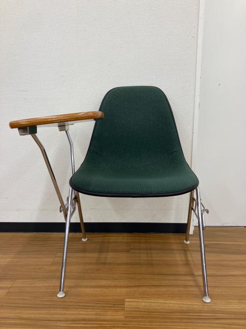 Herman Miller (ハーマンミラー) チェア スクールベース modern Furniture salesラベル (1966～90年頃) 4thスタンプ ビンテージサイドシェルチェア