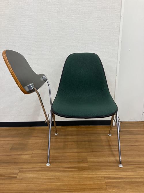 Herman Miller (ハーマンミラー) チェア スクールベース modern Furniture salesラベル (1966～90年頃) 4thスタンプ ビンテージサイドシェルチェア