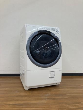 SHARP (シャープ) ドラム式洗濯乾燥機　洗濯容量7.0kg 乾燥容量3.5kg 2018年製 ES-S7C-WL