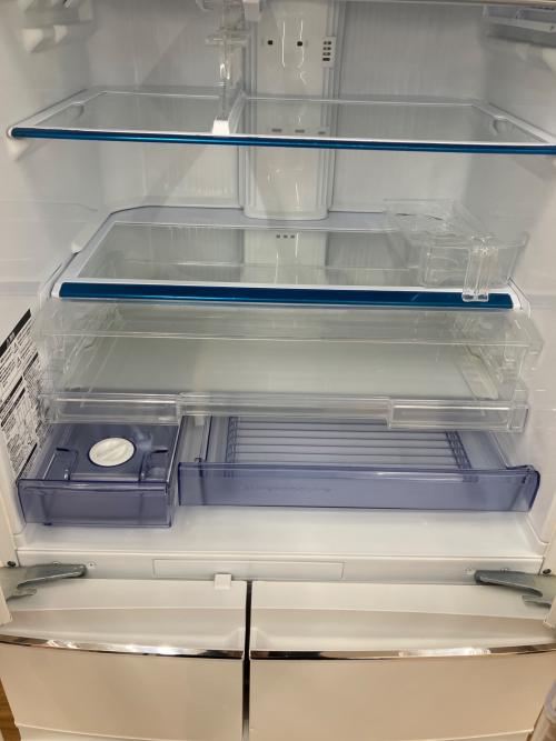 MITSUBISHI (ミツビシ) 6ドア冷蔵庫 461L 冷蔵335L 冷凍126L 2017年製 MR-RX46A-W1