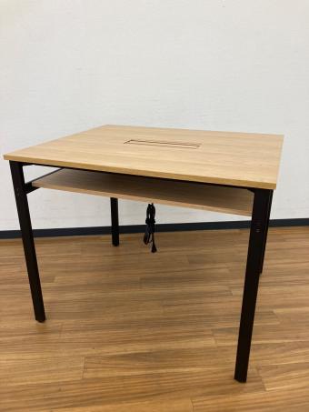 dinos (ディノス) ダイニングテーブル 家電やモバイルが使いやすいダイニングテーブル 幅:約90㎝