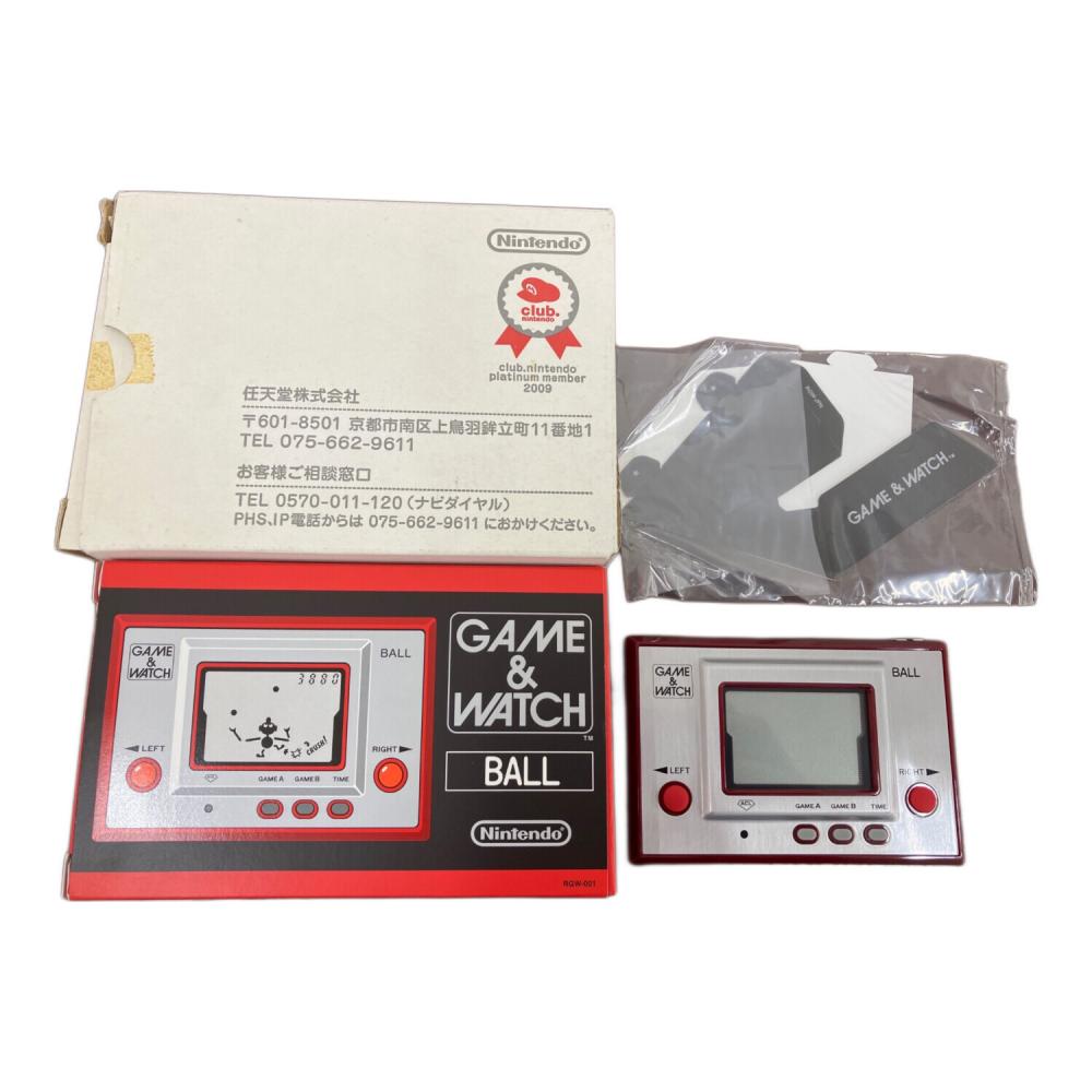 GAME&WATCH BALL クラブニンテンドー 2009年 プラチナ会員特典 非売品