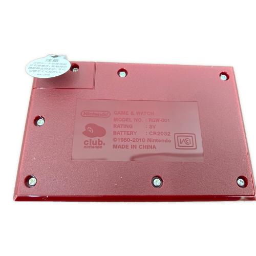 GAME&WATCH BALL クラブニンテンドー 2009年 プラチナ会員特典 非売品