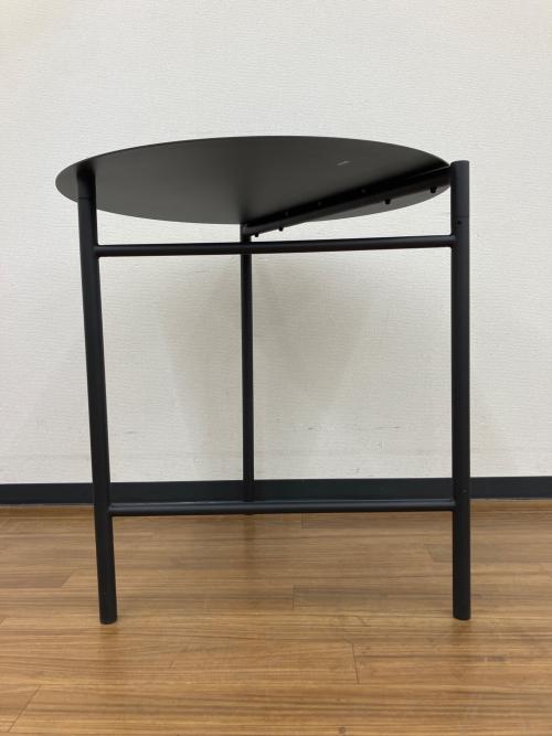 ZONE (ゾーン) ZONE DENMARK 折りたたみテーブル ディスク フォールディング カフェテーブル ブラック