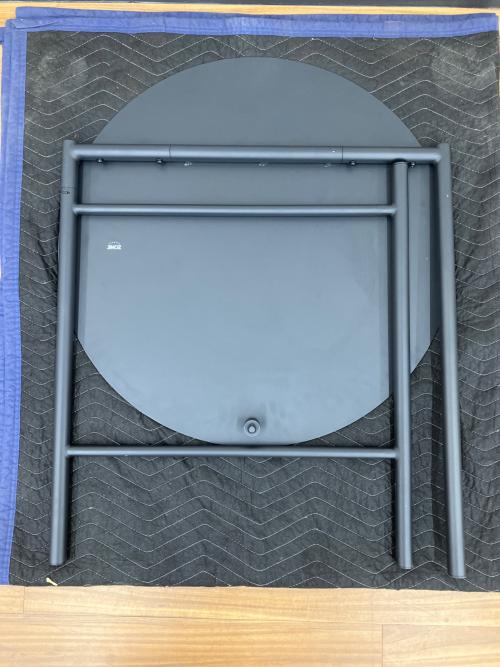 ZONE (ゾーン) ZONE DENMARK 折りたたみテーブル ディスク フォールディング カフェテーブル ブラック