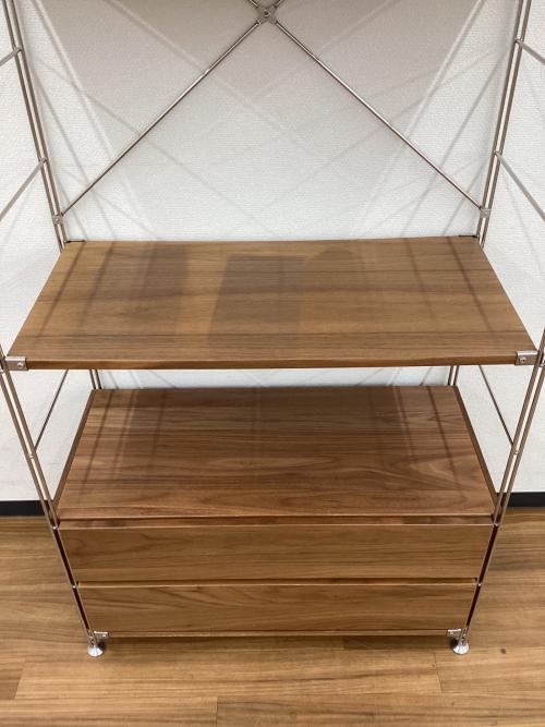 無印良品 (ムジルシリョウヒン) ユニットシェルフ ステンレスユニットシェルフ