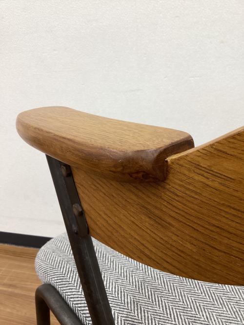 a.depeche (アデペシュ) ダイニングチェアー danis short arm chair BR