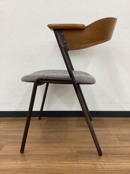 a.depeche (アデペシュ) ダイニングチェアー danis short arm chair BR