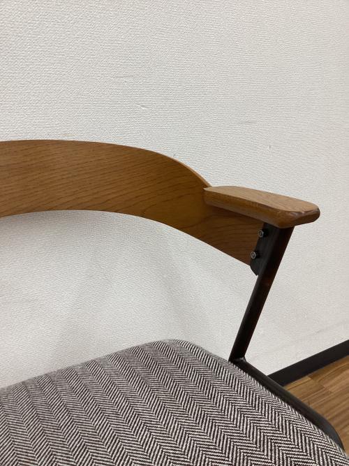 a.depeche (アデペシュ) ダイニングチェアー danis short arm chair BR