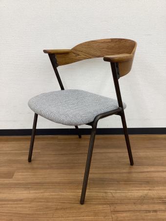 a.depeche (アデペシュ) ダイニングチェアー danis short arm chair BR