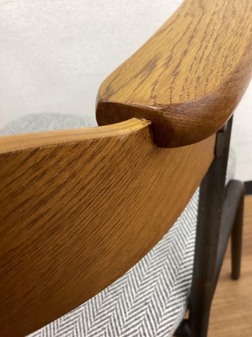 a.depeche (アデペシュ) ダイニングチェアー danis short arm chair BR