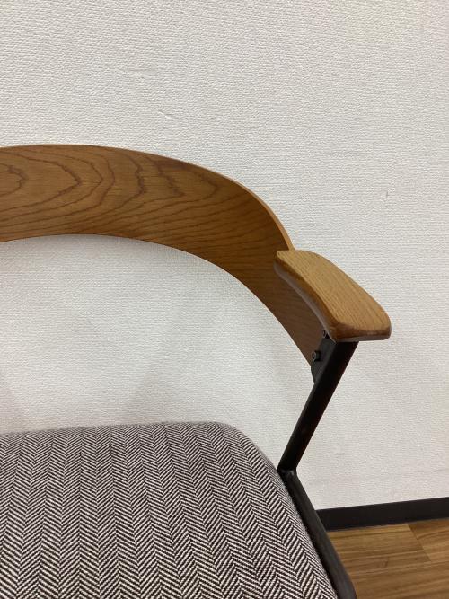 a.depeche (アデペシュ) ダイニングチェアー danis short arm chair BR
