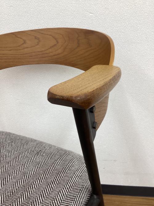 a.depeche (アデペシュ) ダイニングチェアー danis short arm chair BR