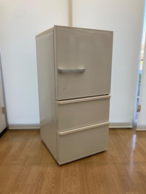 AQUA (アクア) 3ドア冷蔵庫 238L 冷蔵144L 冷凍50L 野菜44L 2021年製 AQR-SV24HBK