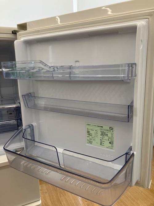 （アクア）　３ドア冷蔵庫238L　２０２１年製　AQR-SV２４K　３ドア　６０ｃｍ幅　自炊　自動製氷　真ん中　野菜室　高く買取るゾウ八幡東店 Amazon.co.jp: アクア 238L 3ドア冷蔵庫（アンティークホワイト）【右