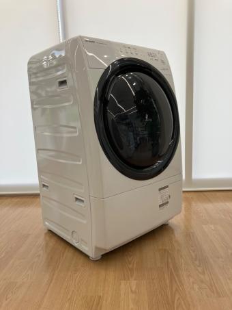 SHARP (シャープ) ドラム式洗濯乾燥機 洗濯容量7.0kg 乾燥容量3.5kg 2023年製 ES-S7H-WR