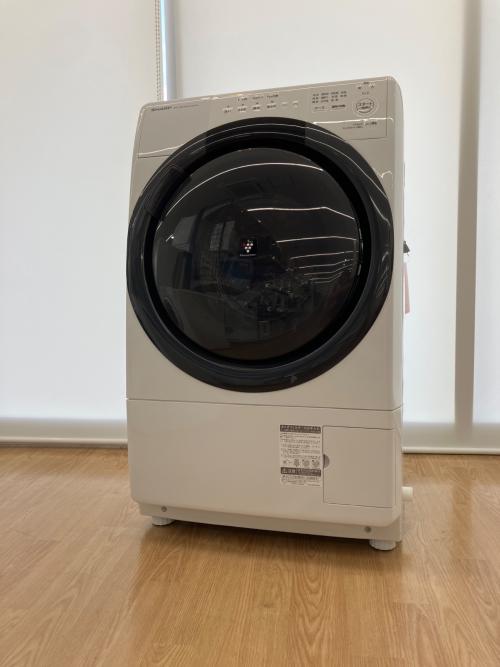 SHARP (シャープ) ドラム式洗濯乾燥機 洗濯容量7.0kg 乾燥容量3.5kg 2023年製 ES-S7H-WR