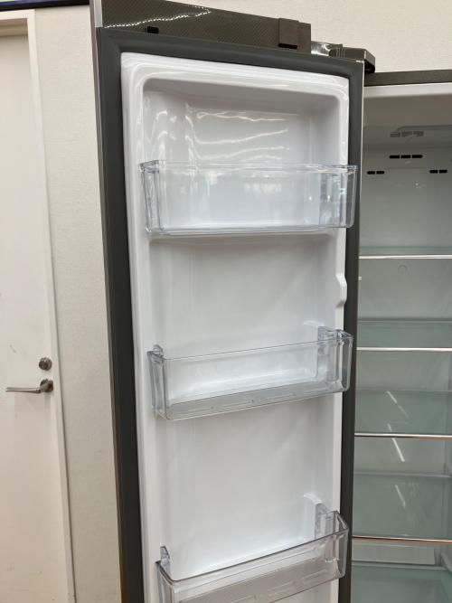 AQUA (アクア) 2ドア冷蔵庫 449L 冷蔵容量266L 冷凍容量183L 2018年製 AQR-SBS45H(S)