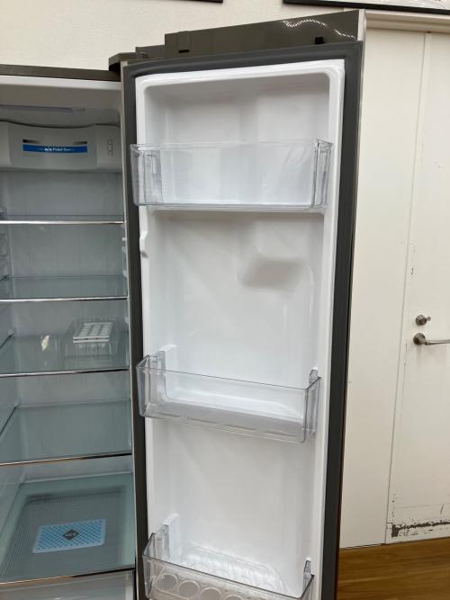 AQUA (アクア) 2ドア冷蔵庫 449L 冷蔵容量266L 冷凍容量183L 2018年製 AQR-SBS45H(S)