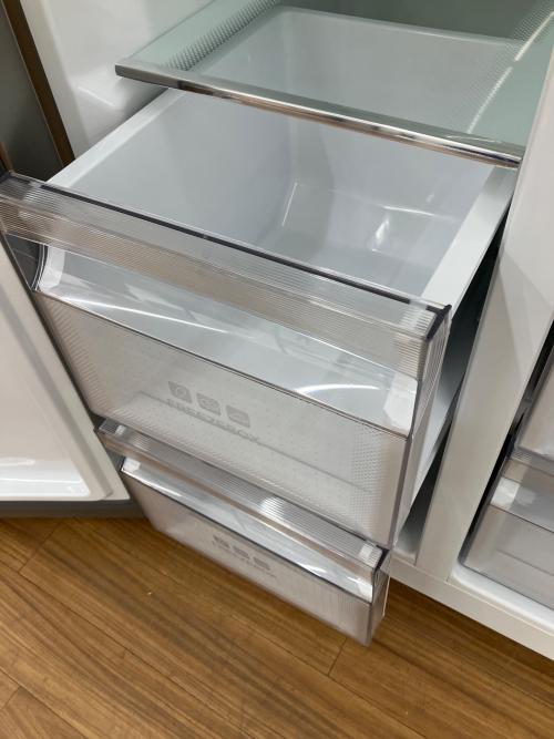 AQUA (アクア) 2ドア冷蔵庫 449L 冷蔵容量266L 冷凍容量183L 2018年製 AQR-SBS45H(S)