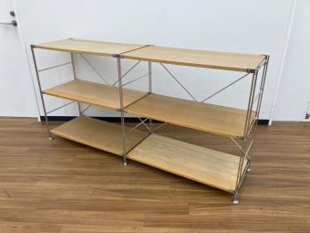 無印良品 (ムジルシリョウヒン) ユニットシェルフ ステンレスユニットシェルフ