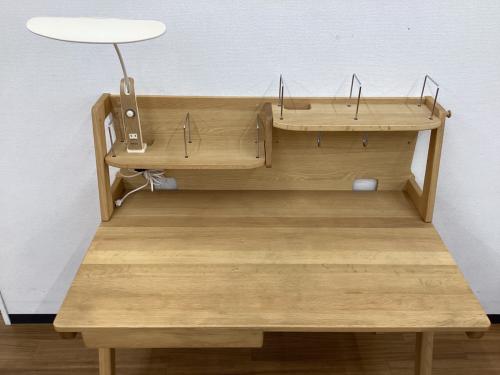 karimoku (カリモク) 学習机 Pure nature 机SU3300/袖机SU0307/本棚AU0310 幅:約110㎝ ナチュラル