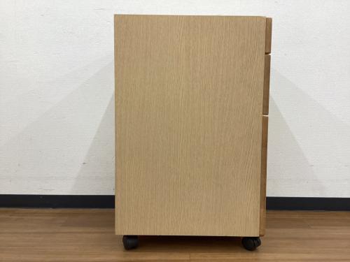 karimoku (カリモク) 学習机 Pure nature 机SU3300/袖机SU0307/本棚AU0310 幅:約110㎝ ナチュラル