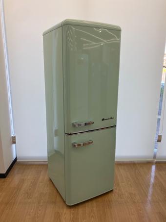 A-stage (エーステージ) 2ドア冷蔵庫 198L 冷蔵144L 冷凍54L 2020年製 ARE-198LG