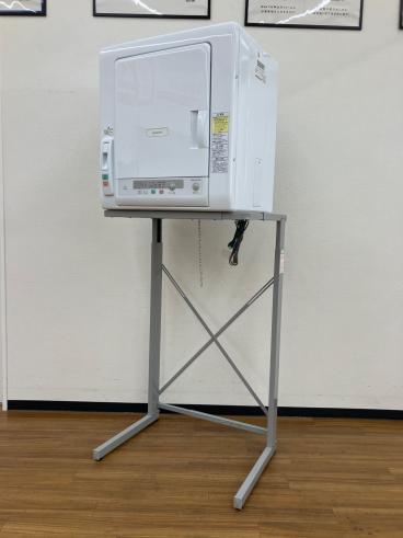 衣類乾燥機＋昇降式置台【中古】 HITACHI 衣類乾燥機台 スタンド方式 のびのびスタンド DES-N76-S