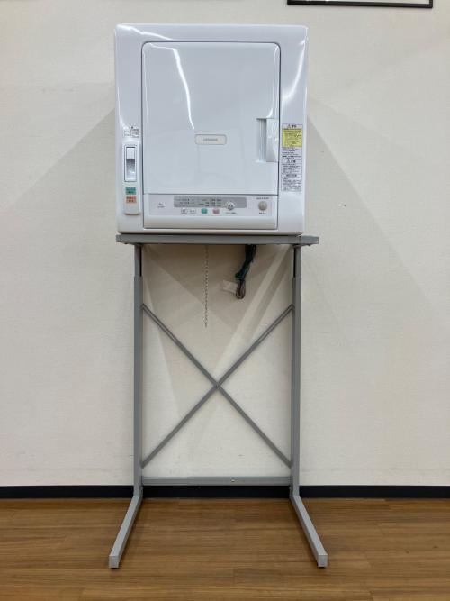 HITACHI (ヒタチ) 衣類乾燥機 6.0kg 2023年製 DE-N60HV スタンド付き 