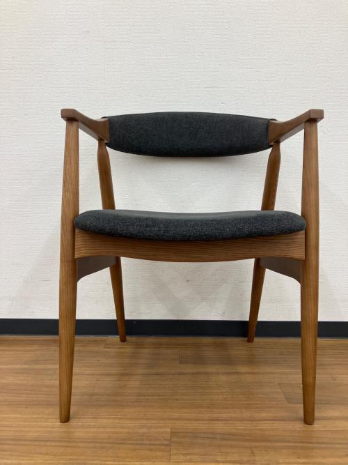 NOR (ノル) ダイニングチェアー BACKS CHAIR ブラウン×ダークグレー