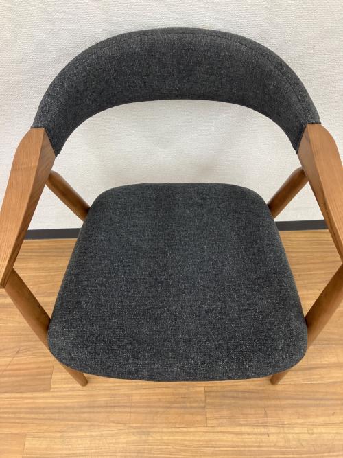 NOR (ノル) ダイニングチェアー BACKS CHAIR ブラウン×ダークグレー