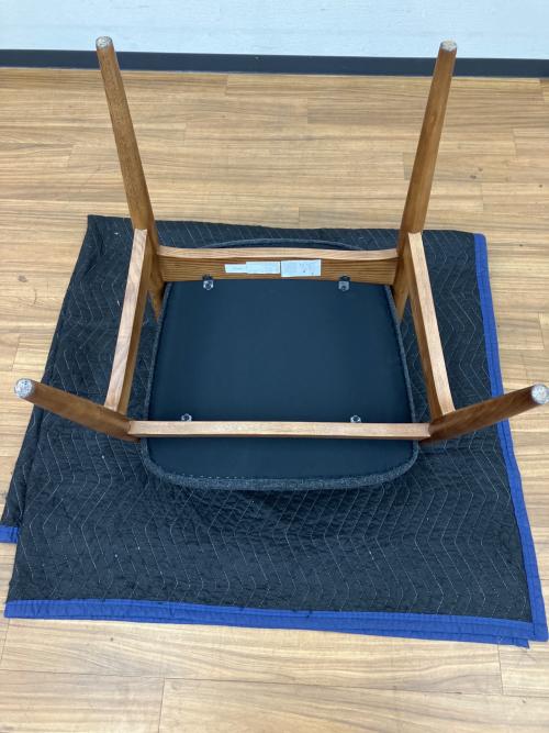 NOR (ノル) ダイニングチェアー BACKS CHAIR ブラウン×ダークグレー