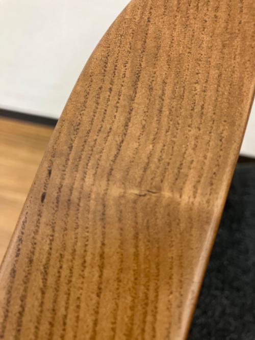 NOR (ノル) ダイニングチェアー BACKS CHAIR ブラウン×ダークグレー