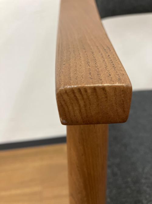 NOR (ノル) ダイニングチェアー BACKS CHAIR ブラウン×ダークグレー
