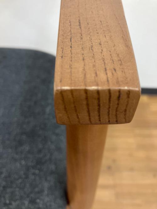 NOR (ノル) ダイニングチェアー BACKS CHAIR ブラウン×ダークグレー